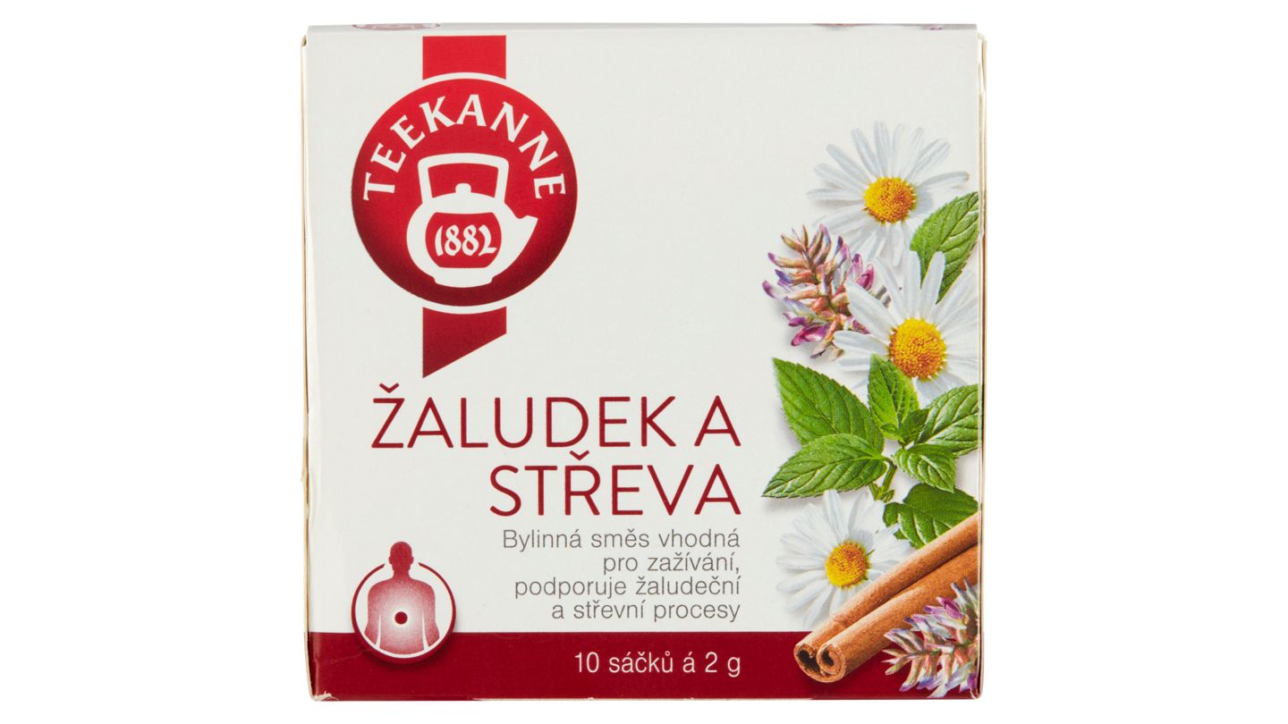 Teekanne Žaludek a střeva bylinná směs 10 x 2,0g (20g)