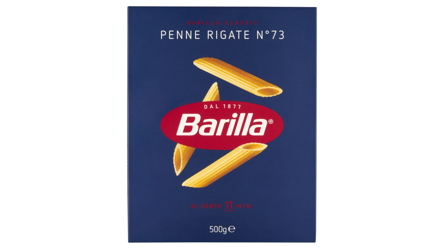 Barilla Penne Rigate semolinové těstoviny sušené 500g