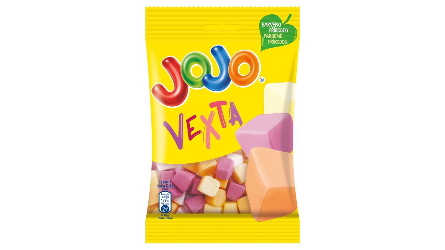 JOJO Vexta želé bonbóny s ovocnými příchutěmi 80g