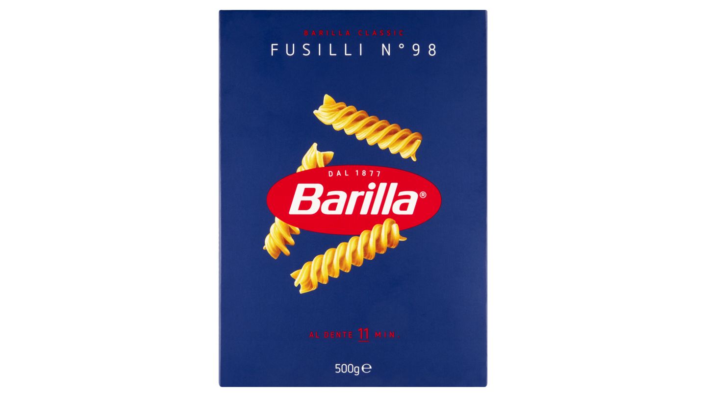 Barilla Fusilli semolinové těstoviny sušené 500g