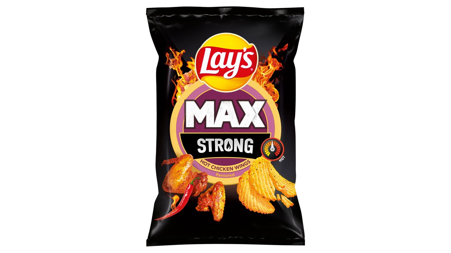 Lay's Max Strong Hot Chicken Wings (120 g)