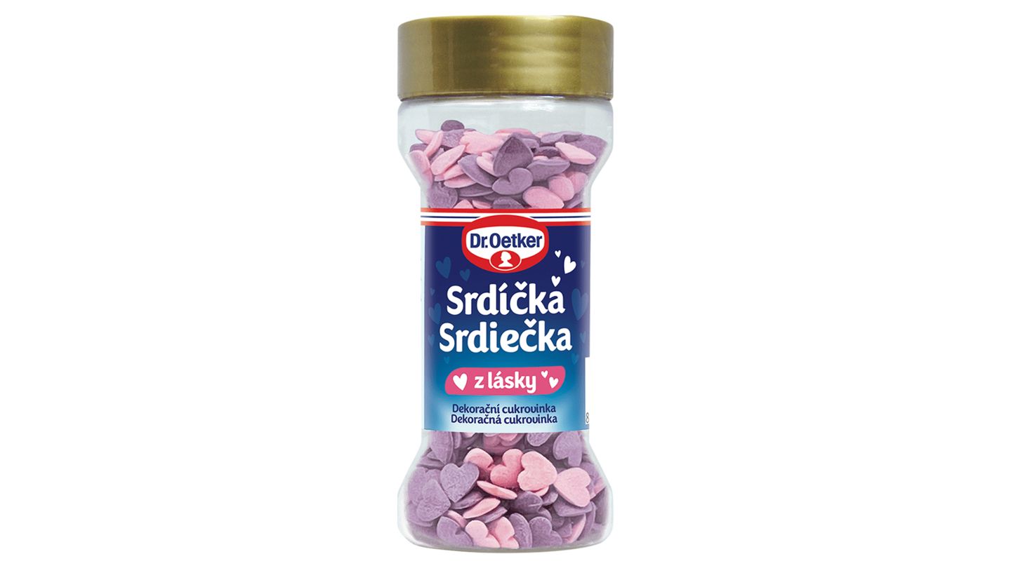 Dr. Oetker Srdíčka z lásky 40g