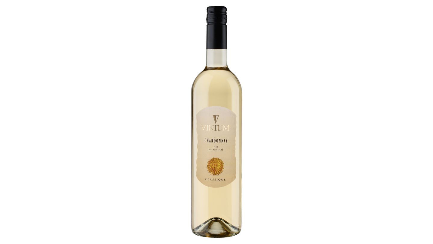 Vinium Classique Chardonnay víno bílé polosuché 0,75l 11,0%