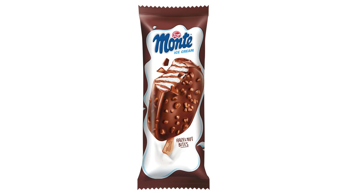 Zott Monte Ice Cream Hazelnut Bites 100ml