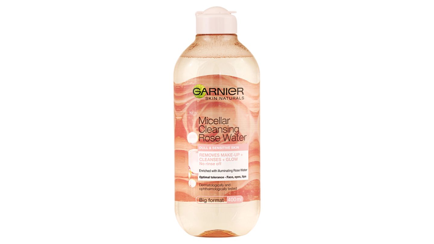 Garnier Skin Naturals rozjasňující micelární voda s růžovou vodou, 400 ml