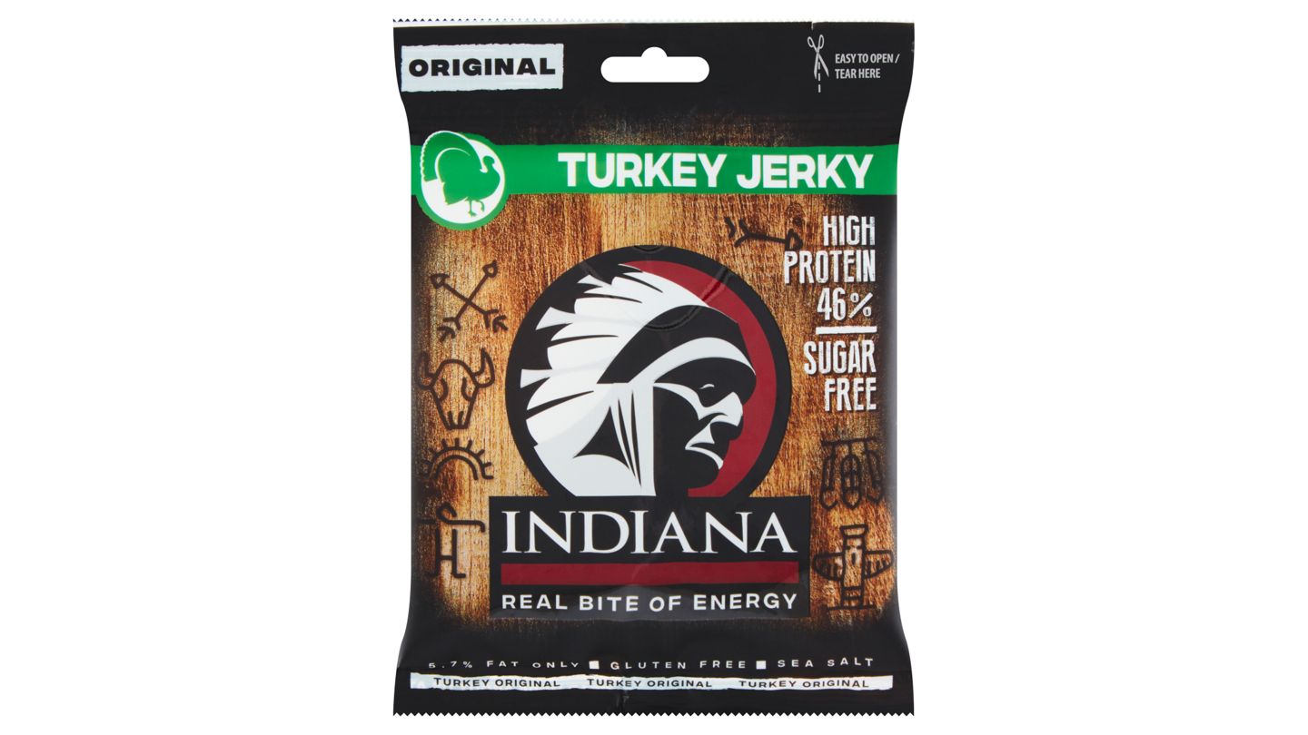Indiana Jerky Original sušené maso krůtí 25g