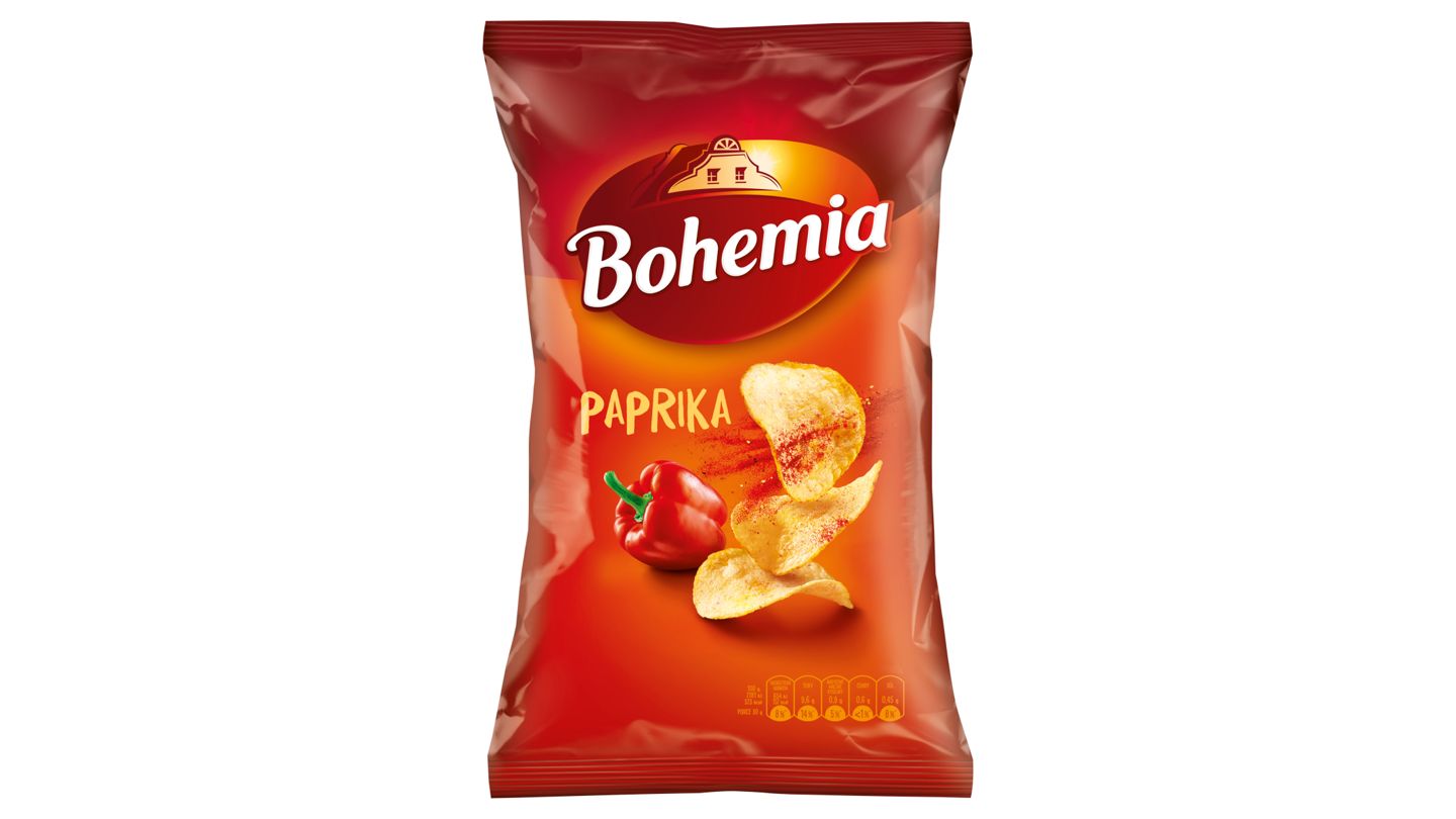 Bohemia Chips paprika 130g