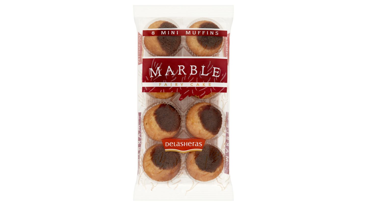 Delasheras Mini muffiny mramorové 180g