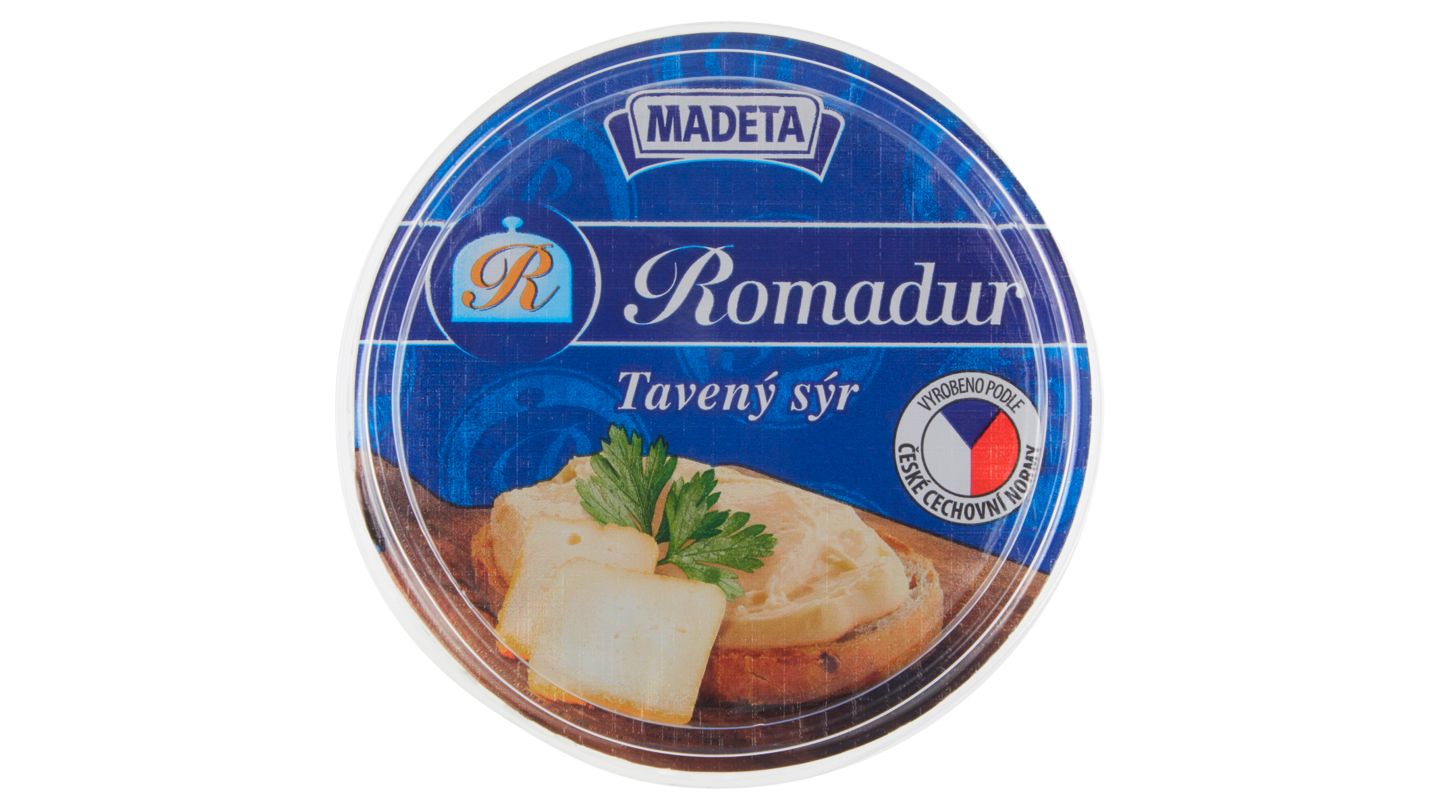 Madeta Romadur tavený sýr 125g