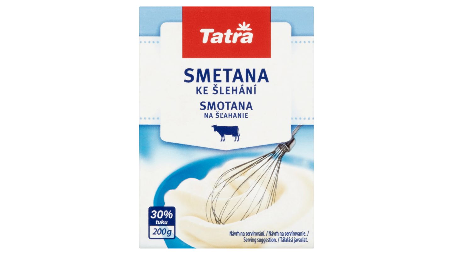 Tatra Smetana ke šlehání 200g