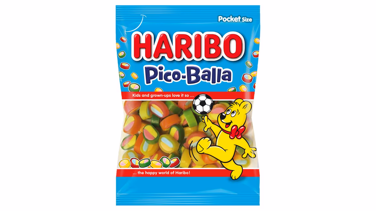 Haribo Pico Balla želé pendreky s ovocnými příchutěmi 100g