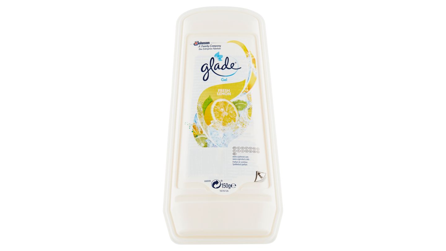 Glade Fresh Lemon osvěžovač vzduchu gel 150g