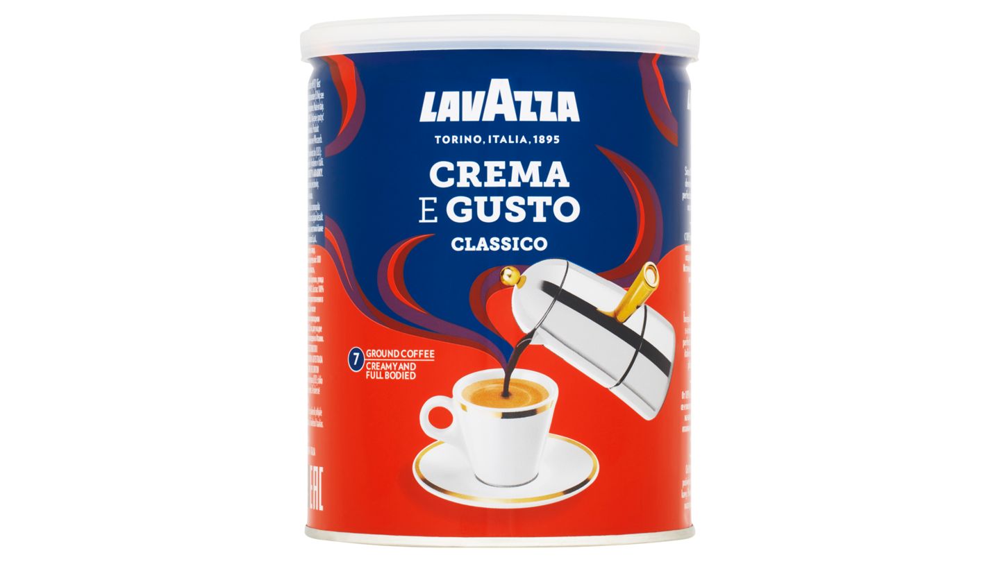 Lavazza Crema E Gusto Classico pražená mletá káva 250g