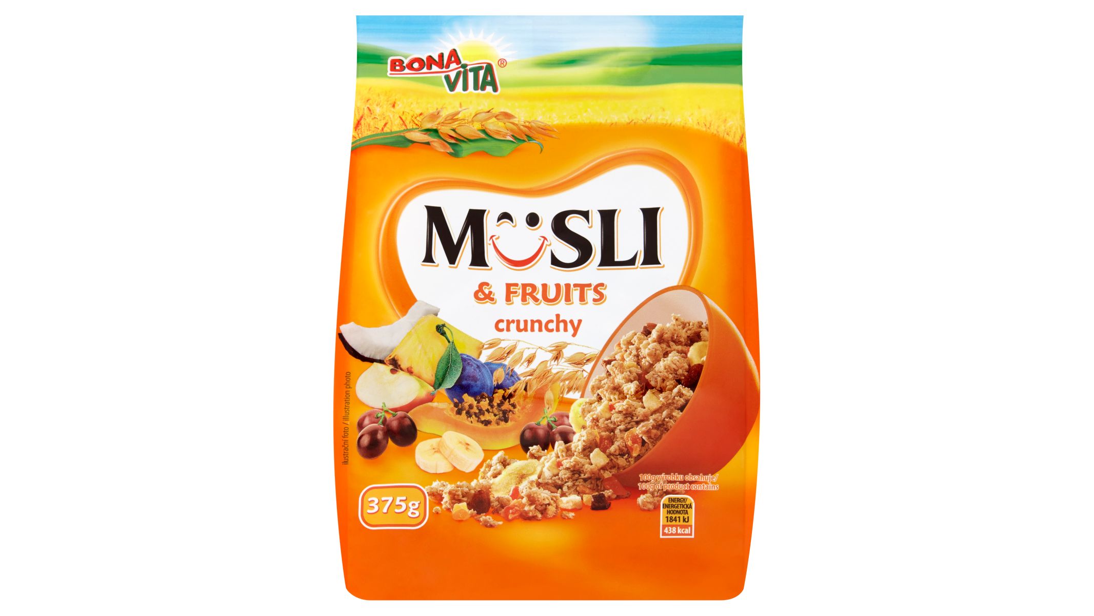 Bona Vita Zapékané müsli 30% ovoce 375g