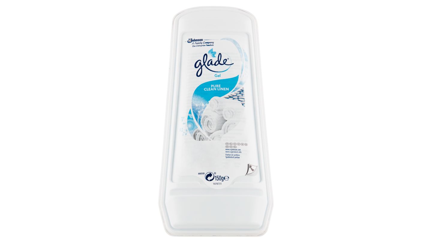 Glade Pure Clean Linen osvěžovač vzduchu gel 150g
