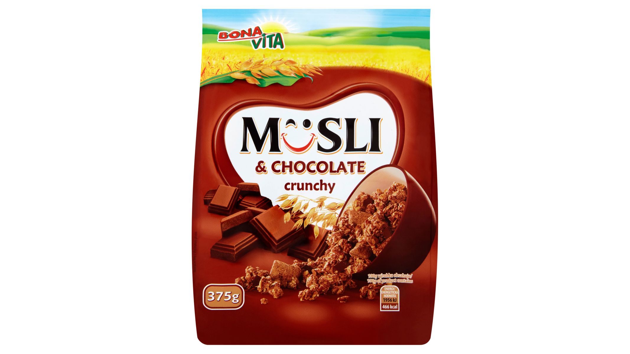 Bona Vita Zapékané müsli s čokoládou 375g