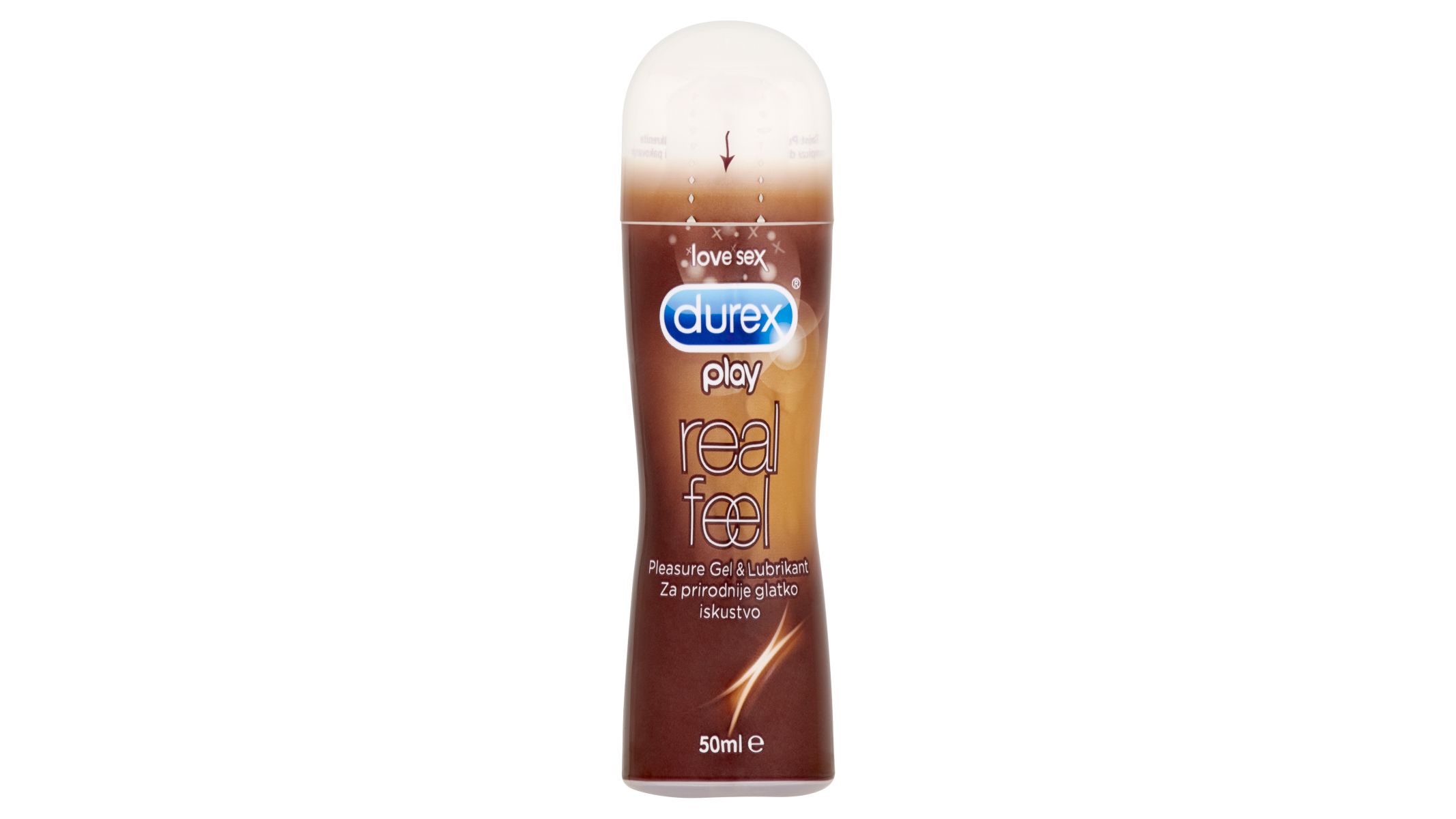 Durex Play Real Feel Lubrikační gel pro přirozenější zážitek 50ml