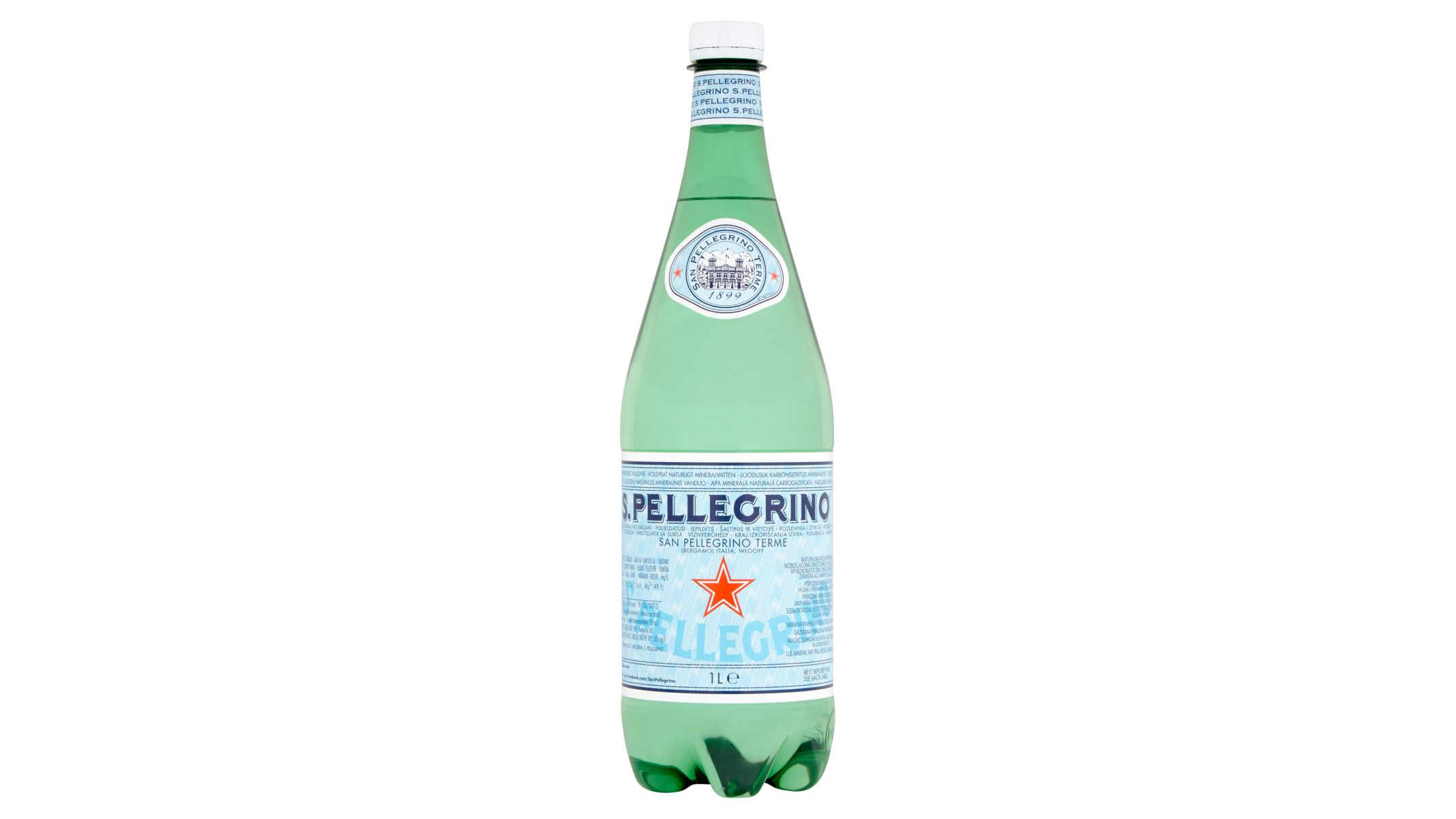 Sanpellegrino Pet Sparkling Mineral Water Bottle 1 L