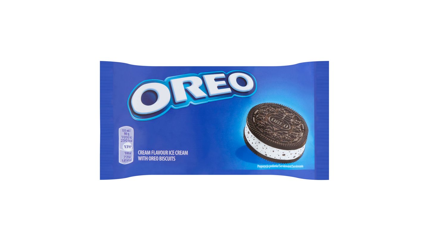 Oreo Sandwich Kakaové sušenky s mraženým krémem 135ml