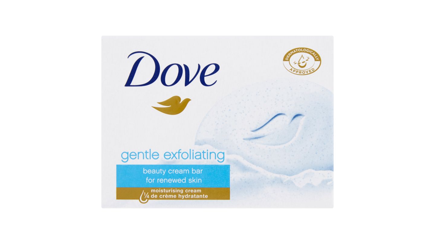 Dove Gentle Exfoliating peelingová krémová tableta 100g