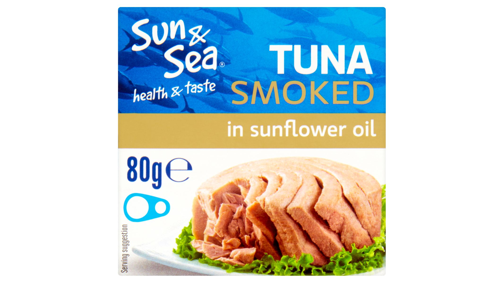 Sun & Sea Tuňák smoked zauzený ve slunečnicovém oleji 80g