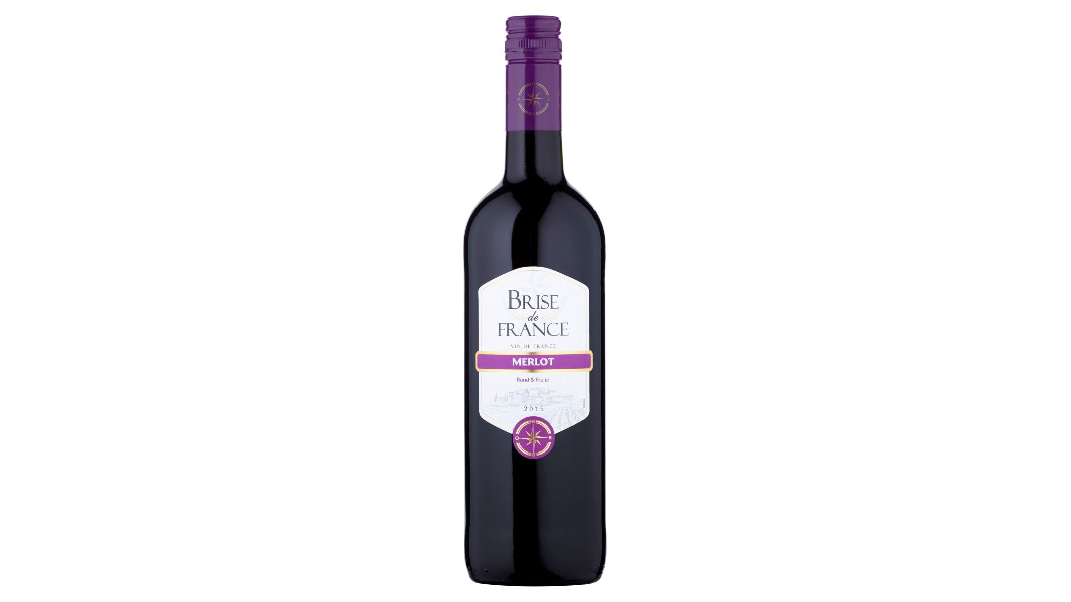 Brise de France Merlot červené víno suché 750ml 12.5%