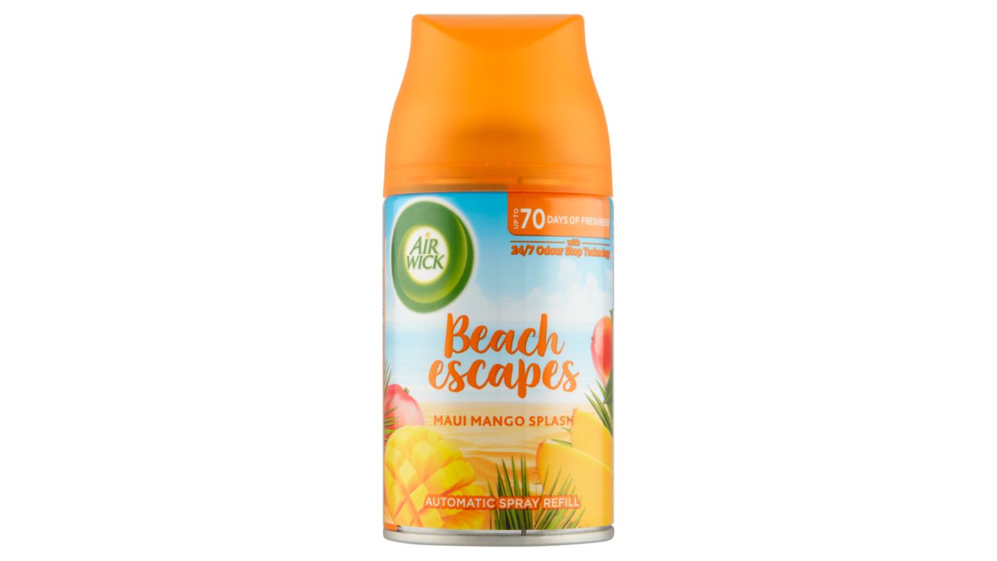 Air Wick Freshmatic Beach Escapes náplň do osvěžovače vzduchu Maui mango 250ml