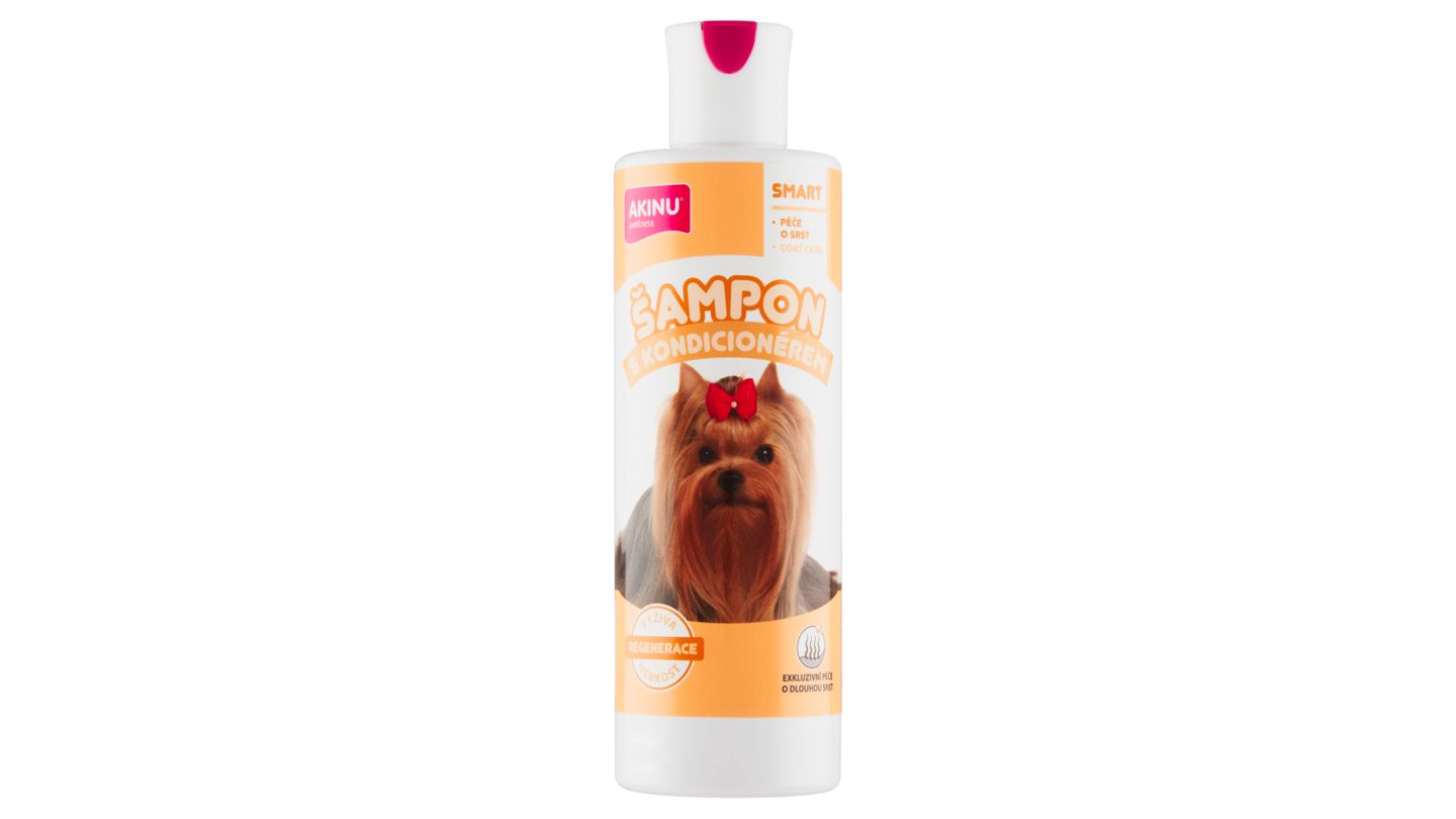 Akinu Šampon s kondicionérem a panthenolem pro psy 250ml