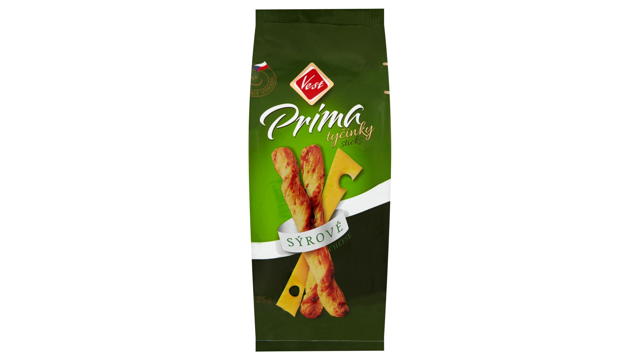 Vest Prima tyčinky sýrové 125g