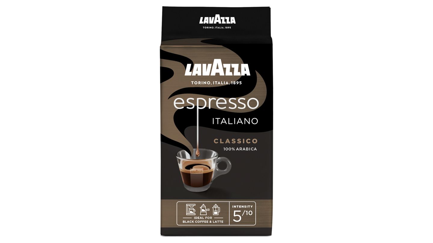 Lavazza Caffè Espresso pražená mletá káva 250g