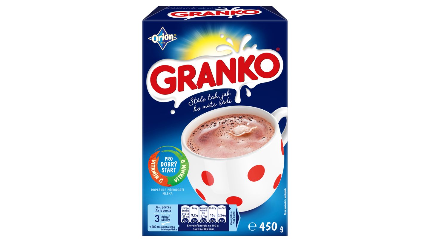 ORION GRANKO Instantní kakaový nápoj 450g
