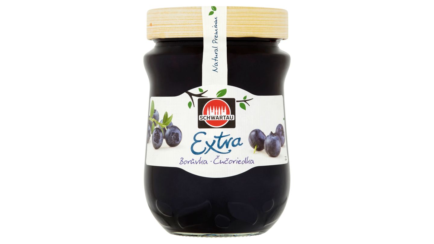 Schwartau Extra borůvková pomazánka 340g