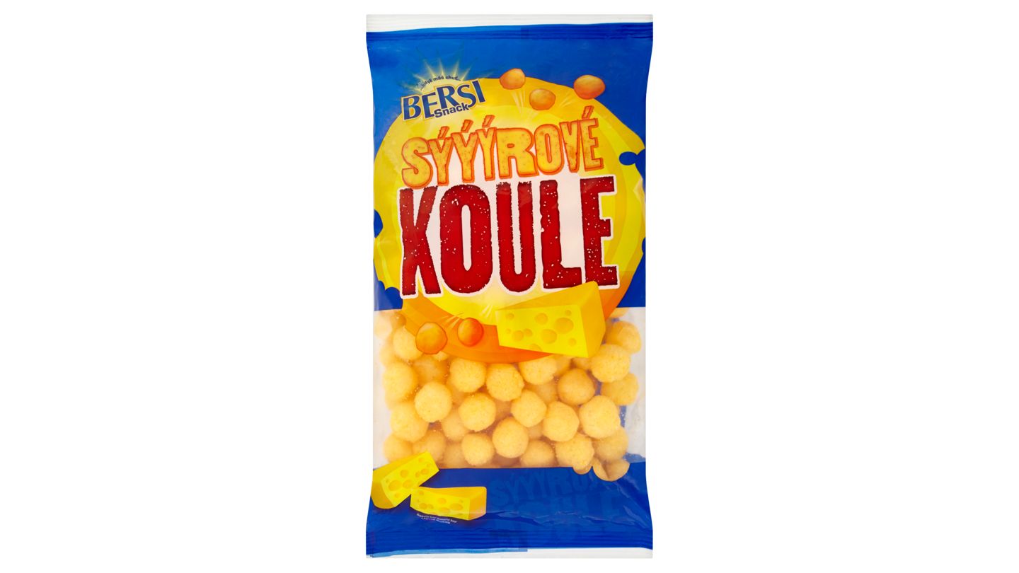 Bersi Snack Sýrové koule 120g