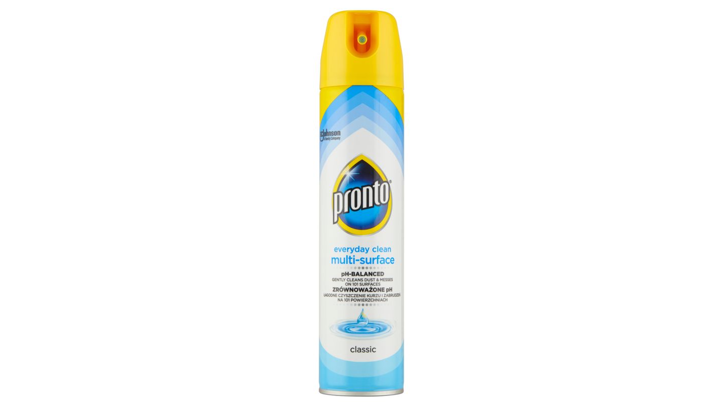 Pronto Everyday Clean Multi-Surface aerosol proti prachu classic 250ml