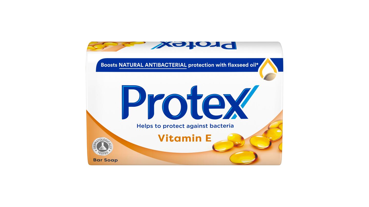 Protex Vitamin E tuhé mýdlo s přirozenou antibakteriální ochranou 90g