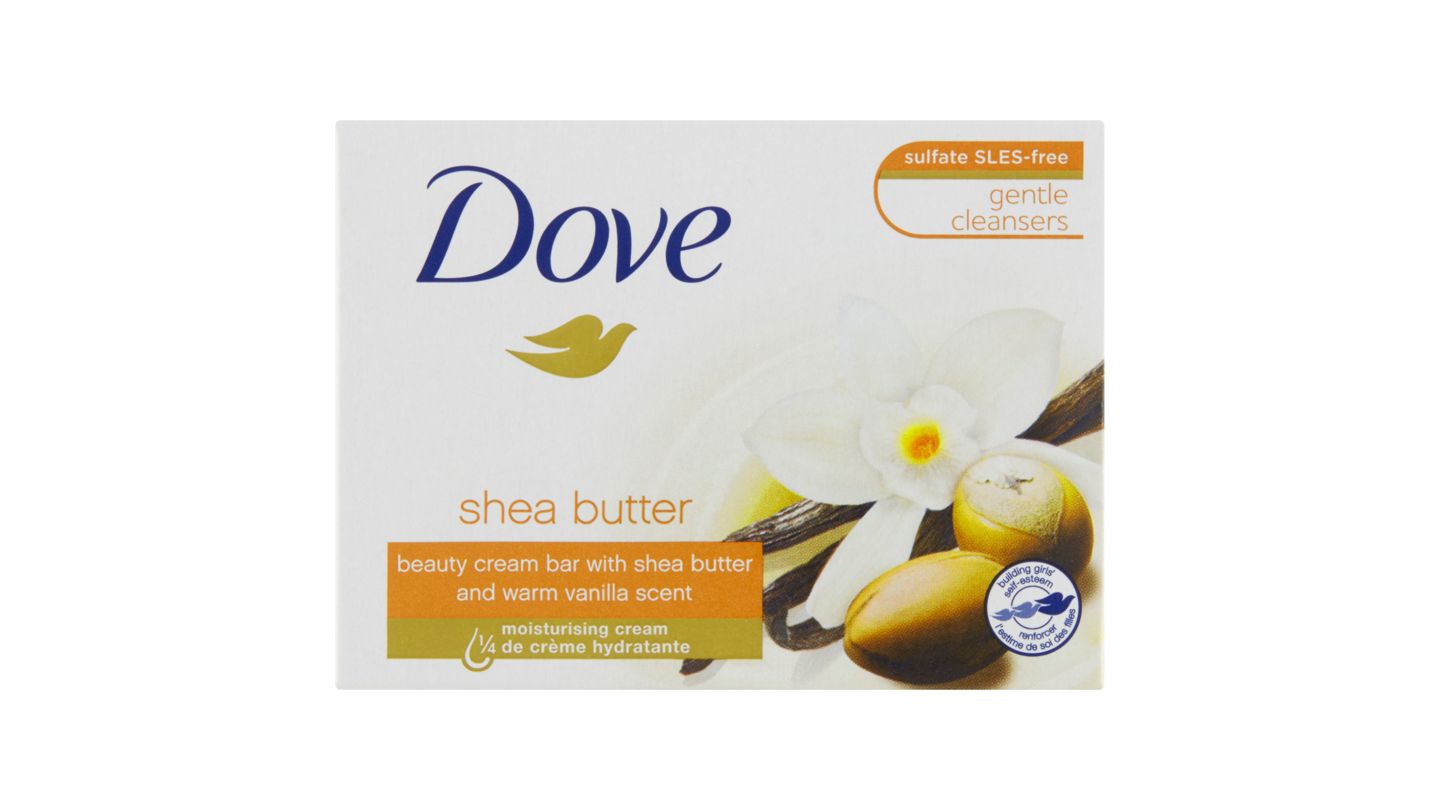Dove Shea Butter krémová tableta na mytí 100g