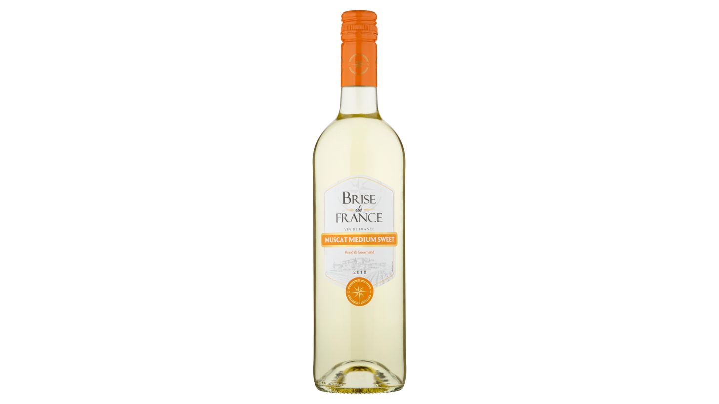 Brise de France Muscat bílé víno polosladké 750ml 13,0%