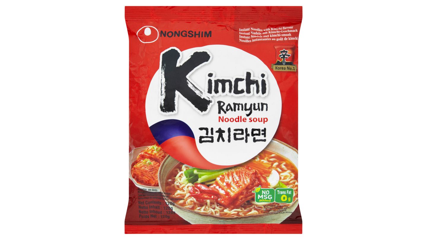 Nongshim Kimchi Ramyum Instantní nudlová polévka s příchutí pálivá 120g