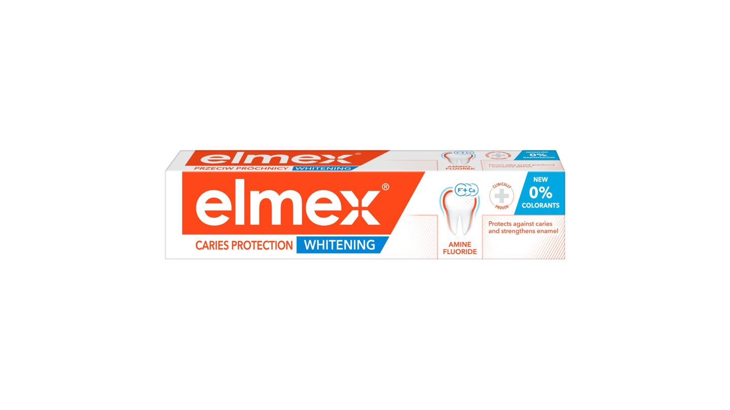 elmex® Caries Protection Whitening zubní pasta 75ml