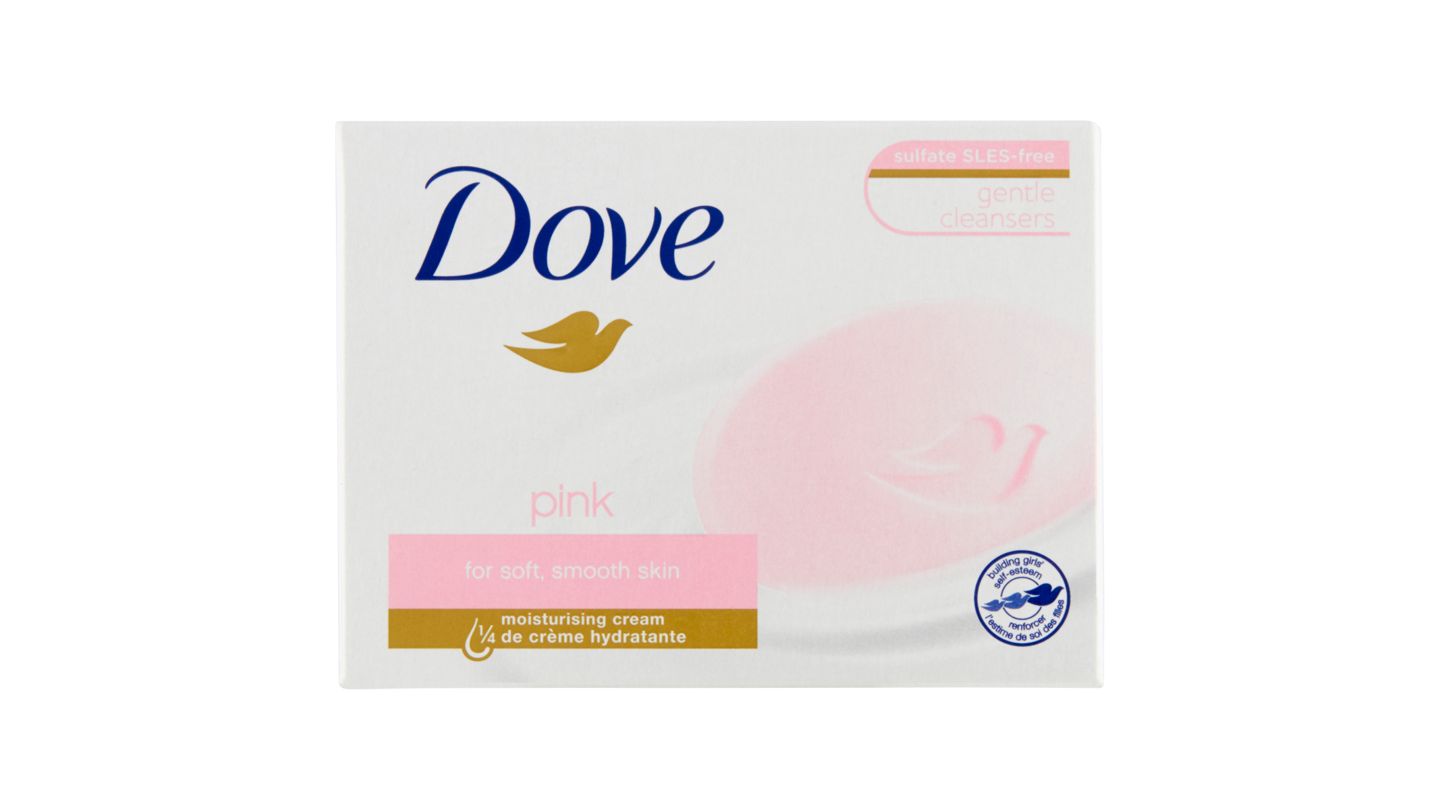 Dove Pink krémová tableta na mytí 100g
