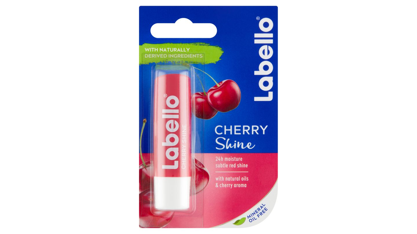 Labello Cherry Shine pečující balzám na rty 4,8g