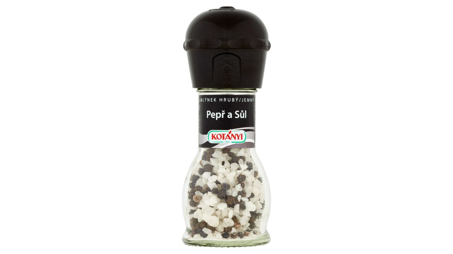 Kotányi Mlýnek pepř a sůl 65g