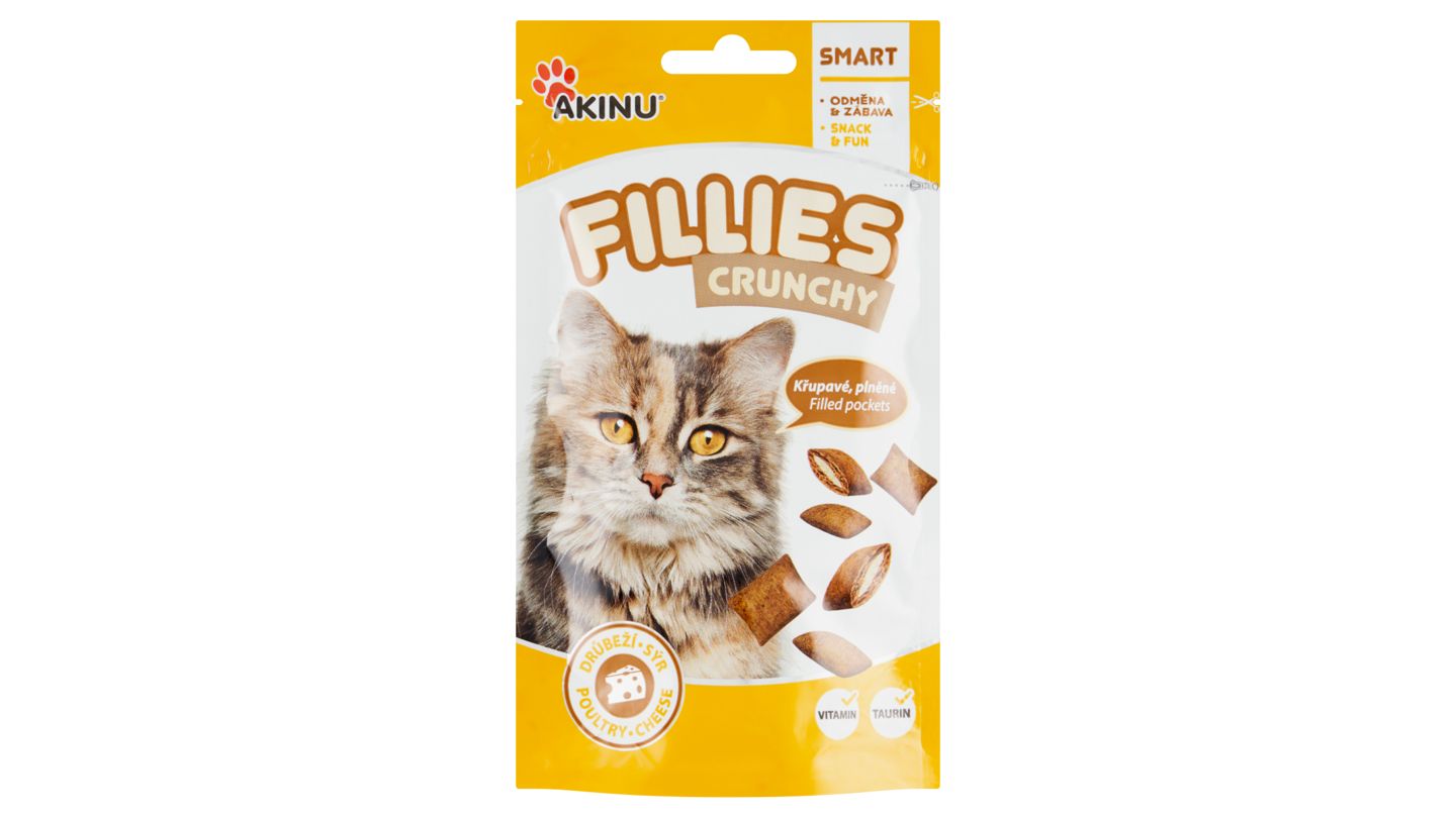 Akinu Fillies sýrové polštářky 50g