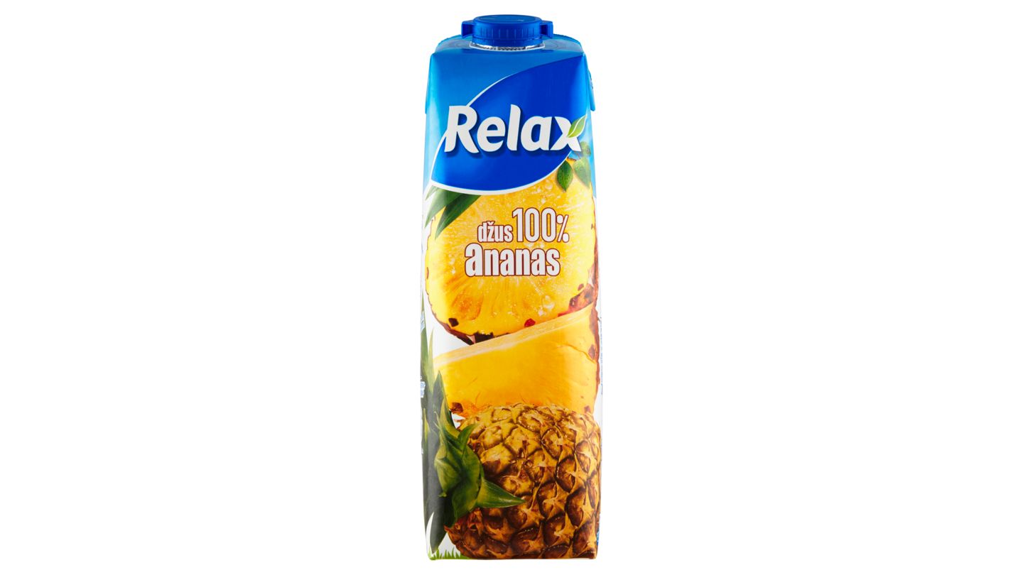 Relax Džus 100% ananas 1l