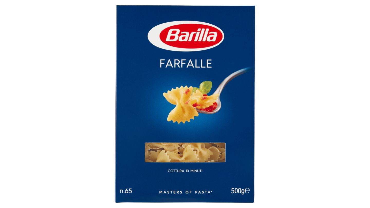 Barilla Farfalle semolinové těstoviny sušené 500g