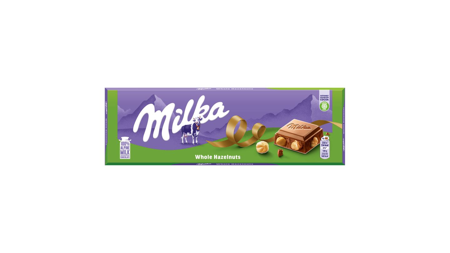 Milka Whole Hazelnuts 250g