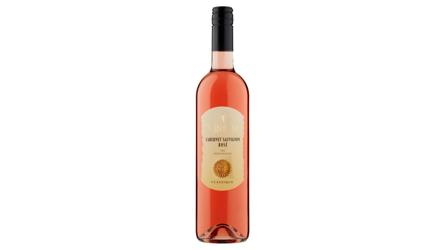 Vinium Classique Cabernet Sauvignon Rosé víno růžové polosuché 0,75l 11,0%