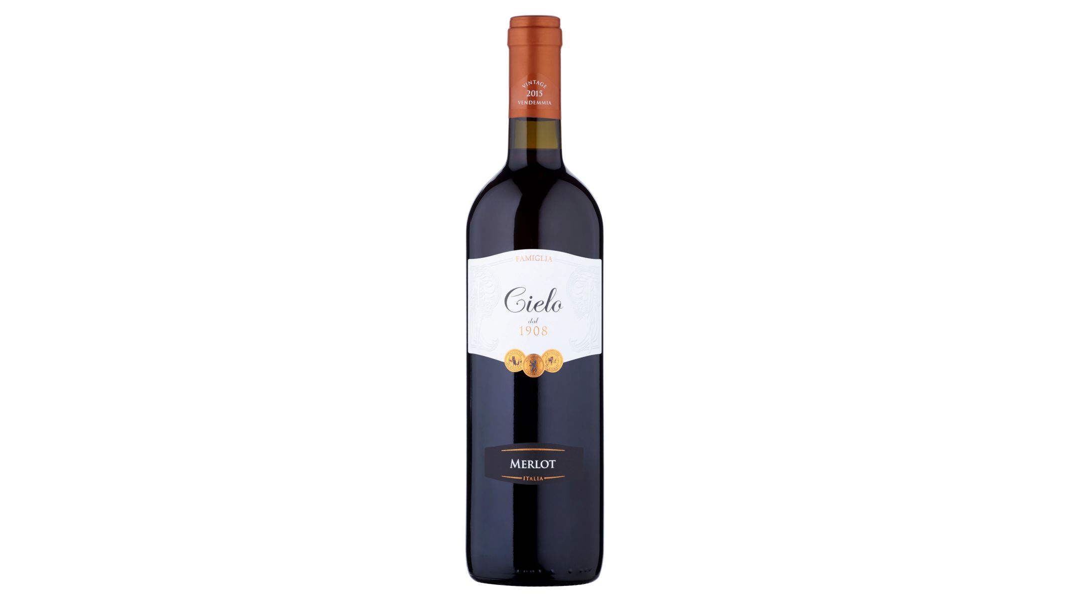 Cielo Merlot Veneto červené polosuché víno 750ml