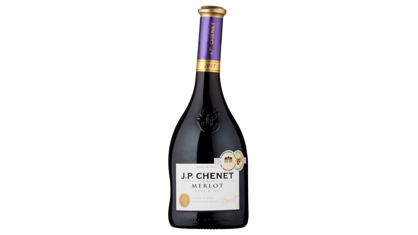 J.P. Chenet Merlot červené polosuché víno 0,75l 13,0%