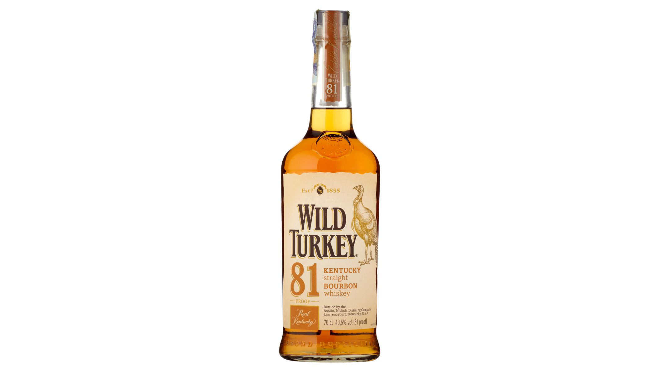 Wild Turkey 81 Kentucky straight bourbon whiskey 0,7l